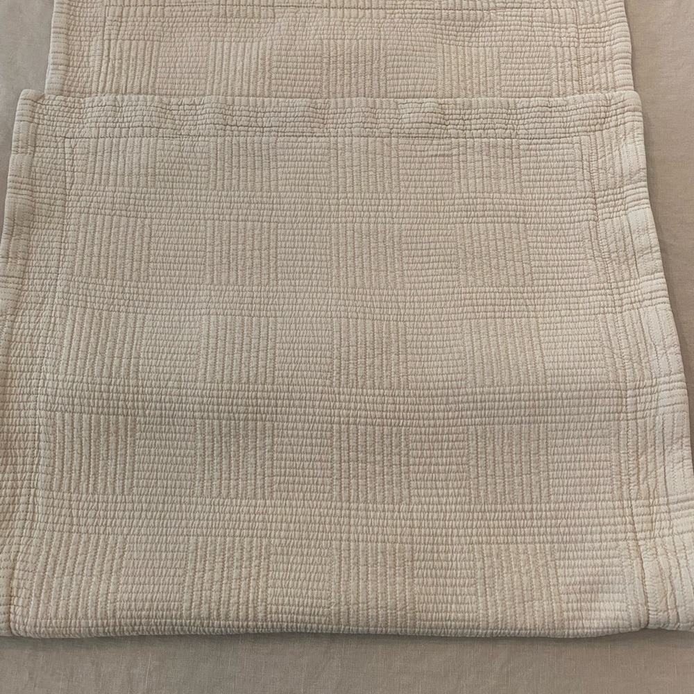 LL Bean Vintage Matelasse Shams